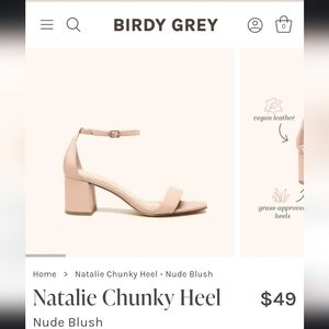 Birdy Grey Natalie Chunky Heel